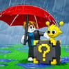 Play Escape Rain for Lucky Blocks! Online Sprunki 3D Online