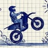 Play Stunt Bike 2D Paper Race Online