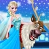 Play Rudolph And Elsa In The Frozen Forest Online