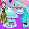 Play Elsa And Anna Room Decoration Online
