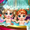 Play Frozen Baby Bath Online