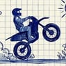 Play Stunt Bike 2D Paper Race