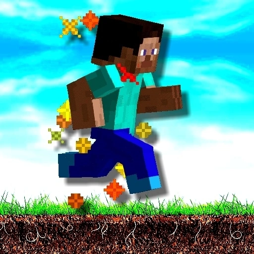 Run Minecraft Run 🕹️ Play on Kiz10