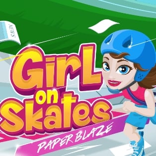 Girl on Skates: Paper Blaze