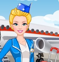 Barbie Flight Attendant In Paris