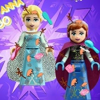 Elsa And Anna Lego