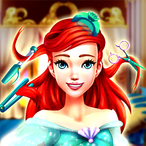 Play Ariel Sea Princess Hairdresser Game Free