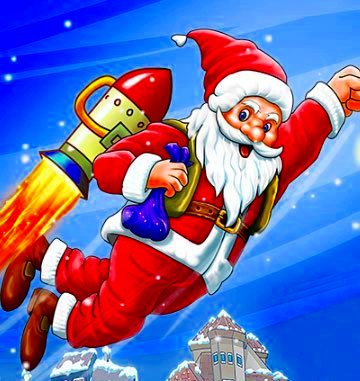 play santa reindeer kicken free online games