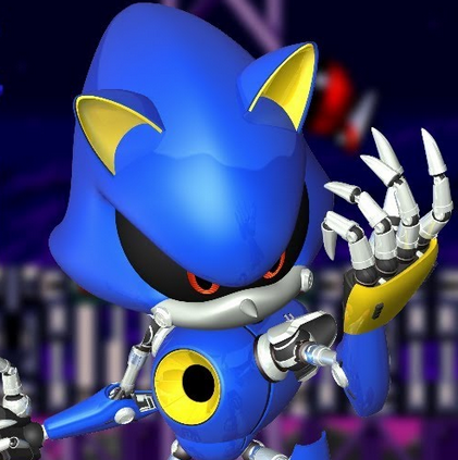 JPGear on X: (WIP) This was inspired by Metal Sonic's overclock mode from Metal  Sonic Rebooted.  / X