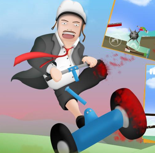 Play Happy Rider Wheels Game Free