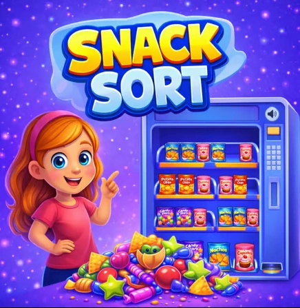 Snack Sort 🕹️ Play on Kiz10