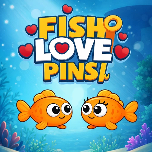 Fish Love Pins 🕹️ Play on Kiz10