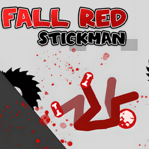 fall red stickman