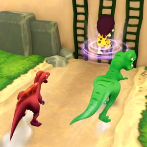 Play Dinosaur Shifting Run Game Free