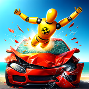 Play Downhill Car Ride: Crash Test Game Free