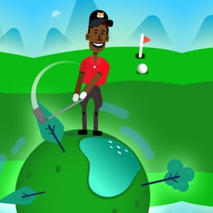 Play Golf Orbit Game Game Free