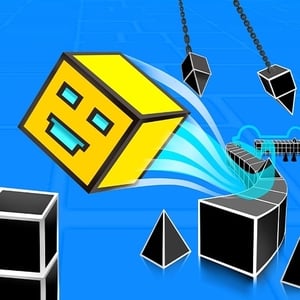 Play Geometry Rush 4D Online Game Free