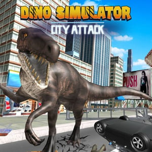 Play Dino Simulator City Attack Game Free