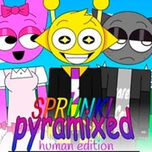 Play Sprunki Pyramixed: Human Edition Game Free