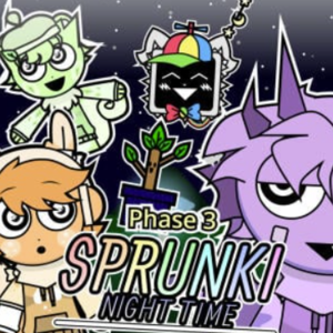 Play Sprunki Night Time Phase 3 Game Free