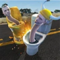 Head Derby Toilet Crash Test