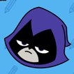 Play Teen Titans Go! How to Draw Raven Game Game Free