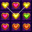 Play Heart Gems Connect Game Free