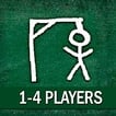 Play Hangman 1-2-3-4 Players Game Free