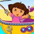 Play Dora Fishing Adventure Games Game Free