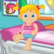 Play Baby Ella Hurts Her Leg Game Free