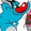 Play Oggy and the Cockroaches Food Face off Game Free