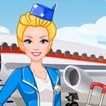 Play Barbie Flight Attendant In Paris Game Free