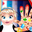 Play Baby Elsa Hand Doctor Game Free