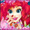 Play The Little Ariela Manicure Saloon Game Free