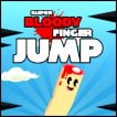 Play Super Bloody Finger Jump Game Free