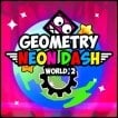 Play Geometry Neon Dash World 2 Game Free
