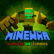 Play MineWar Soldiers vs Zombies Game Free