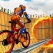 Play SuperHero BMX Space Rider Game Free