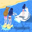 Play GIRL SURFER 3D Game Free