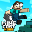 Play Mine Cart Noob Game Free