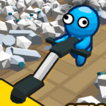 Stickman Cleaning 3D